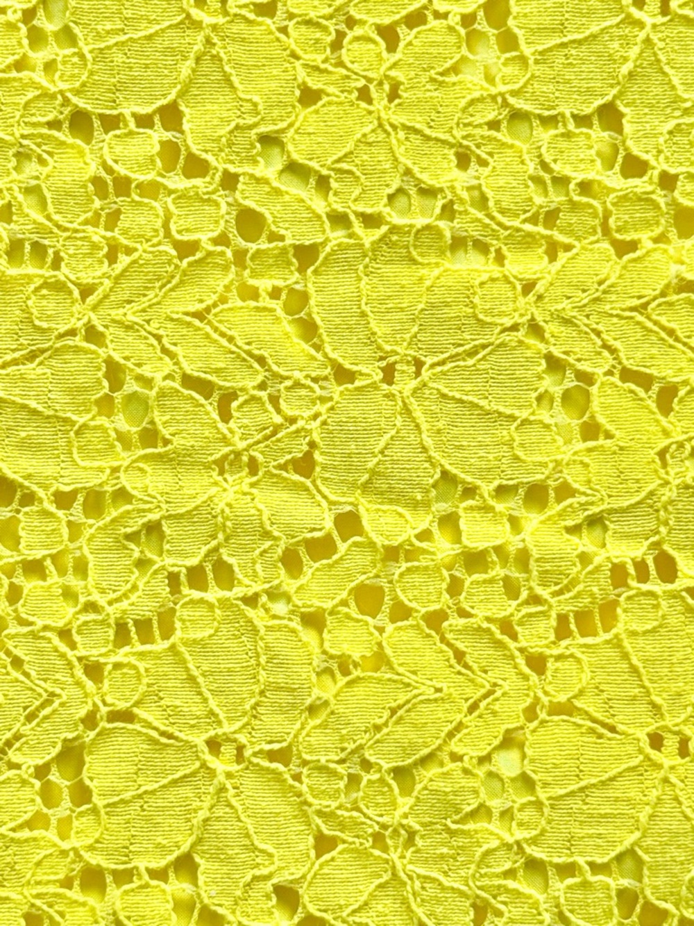 Ann Taylor Yellow Lace Pencil Skirt - size 12 Tall - Picture 5 of 5
